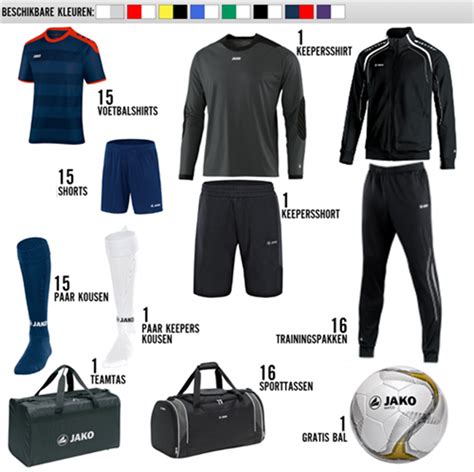 Voetbalkleding 